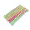 Chlupaté drátky na tvoření pastelové Ø6 mm délka 30 cm (Balení 30 ks, Varianta mix pastelový)