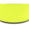 Oděvní šňůra PES O4 mm - neon žlutá