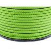 Oděvní šňůra PES O4 mm - neon zelená
