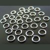 Spojovací kroužky pr.6 mm (50-1000ks) - stříbro