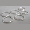 Spojovací kroužky pr.5 mm (50-1000ks) - stříbro