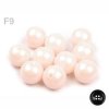 Korálky voskovky pr.12mm (10ks) - perleť růžová