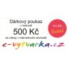 Dárkový poukaz 500 KČ na nákup v e-shopu