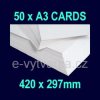 Papír na enkaustiku A3 bílý (50 listů)