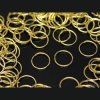 Spojovací kroužky pr.10 mm (50-1000ks) - zlatá