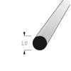 Dřevěná tyč na vázaní macramé - buk / dub pr. 10mm