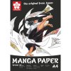Skicák Manga pro komiksy Sakura A5, A4, A3 (250 g/m2, 20 archů)