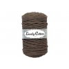 Lovely Cotton ŠŇŮRY - 5mm (100m) - DARK MOCHA