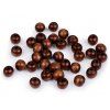 Dřevěné korálky O10mm (20g) - více barev