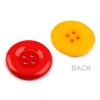 Knoflík barevný mix velikost 40" (Balení 20 ks, Varianta mix)
