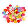 Knoflík barevný mix velikost 40" (Balení 20 ks, Varianta mix)