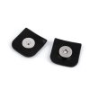 Magnetické zapínání s eko kůží 31x31 mm (Balení 1 pár, Varianta černá nikl)