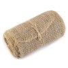 Jutová stuha šíře 14 cm (Balení 4.5 m, Varianta režná přírodní)