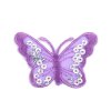 Nažehlovačka motýl s flitry (Balení 10 ks, Varianta 5 fialová)