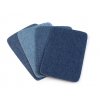 Nažehlovací záplaty riflové 5,3x7,9 cm (Balení 2 ks, Varianta 2 modrá jeans)