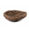 Proutěné hnízdo Ø15 cm (Balení 1 ks, Varianta přírodní stř.)