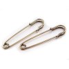 Ozdobný spínací špendlík kilt 13x65 mm (Balení 2 ks, Varianta platina)