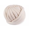 Příze Marshmallow silná Ø23 mm 750 g (Balení 1 m, Varianta 1 (901) bílá)