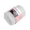 Pletací příze Macrame Rope Ø5 mm 500 g rozčesávací (Balení 1 ks, Varianta 4 (756) šedá nejsvětlejší)