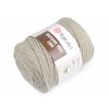 Pletací příze Macrame Rope Ø5 mm 500 g rozčesávací (Balení 1 ks, Varianta 4 (756) šedá nejsvětlejší)