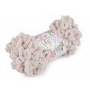 Pletací příze Alize Puffy 100 g (Balení 1 ks, Varianta 1 (686) bílá černá)