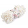 Pletací příze Alize Puffy 100 g (Balení 1 ks, Varianta 1 (686) bílá černá)