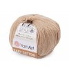 Pletací příze Baby Cotton 50 g (Balení 1 ks, Varianta 2 (403) béžová světlá)