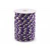 Padáková šňůra Ø4 mm (Balení 25 m, Varianta 12 fialovorůžová zelená)