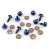 Oči s pojistkou Ø12 mm (Balení 10 sada, Varianta 1 modrá)