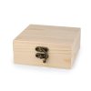 Dřevěná krabička k dozdobení (Balení 1 ks, Varianta přírodní)