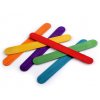 Dřevěné špachtle barevné 1,8x15 cm (Balení 48 ks, Varianta mix)