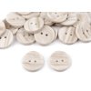 Knoflík velikost 24", 28", 32" (Balení 50 ks, Varianta 1 (24") ecru)
