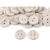 Knoflík velikost 24", 28", 32" (Balení 50 ks, Varianta 1 (24") ecru)