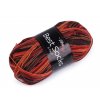 Pletací příze Best Socks samovzorovací / ponožkovka 100 g (Balení 1 ks, Varianta 3 (7316) bordó sv.)