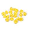 Plastové knoflíky / korálky květ Ø15 mm (Balení 20 ks, Varianta 1 žlutá)