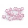 Skleněné korálky praskačky Ø8 mm (Balení 10 g, Varianta 1 (34301) transparent)