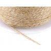 Jutový provázek Ø1,5 mm (Balení 1 ks, Varianta režná přírodní)