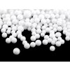 Výplň - polystyrenové kuličky Ø3-5 mm k výrobě dekorací (Balení 1 sáček, Varianta bílá)