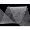 Modistická krinolína na vyztužení šatů a výrobu fascinátorů šíře 8 cm (Balení 1 m, Varianta 1 (CC01) bílá)