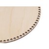 Dno na pletení / výrobu košíků Ø25 cm (Balení 1 ks, Varianta přírodní sv.)