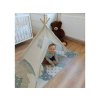Stan dětský Teepee 80x80x95 cm (Balení 1 ks, Varianta 2 hořčicová světlá)