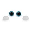 Oči glitrové s pojistkou Ø12 mm (Balení 10 sada, Varianta 8 modrá)