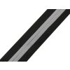 Zip spirálový krytý No 5 metráž reflexní (Balení 1 m, Varianta černá)