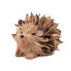 Ježek z přírodního materiálu hand made (Balení 1 ks, Varianta přírodní stř.)