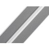 Zip spirálový No 3 metráž reflexní (Balení 1 m, Varianta šedá)