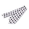 Šátek úzký do vlasů, na krk, na kabelku srdce, puntík, proužek (Balení 1 ks, Varianta 1 bílá puntíky)