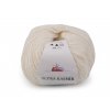 Pletací příze Ultra Kasmir 50 g (Balení 1 ks, Varianta 2 (56808) krémová nejsvět.)