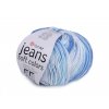 Pletací příze Jeans Soft Color 50 g (Balení 1 ks, Varianta 1 (6212) multikolor)
