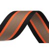 Oboustranný popruh šíře 50 mm (Balení 1 m, Varianta 1 béžová tmavá oranžová)