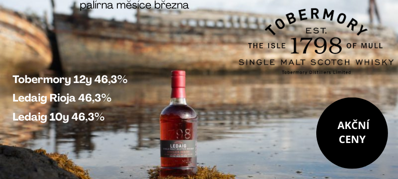 Tobermory palírna měsíce března